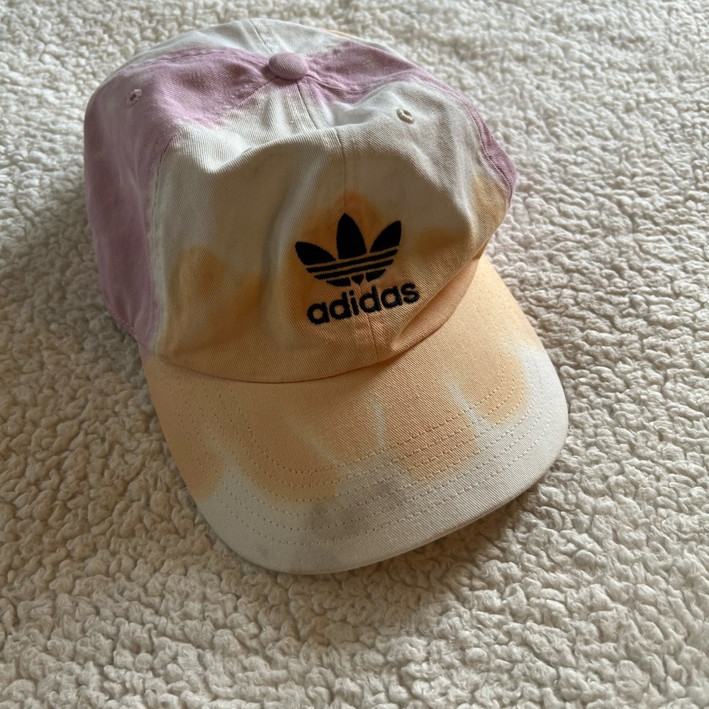 Adidas Pink and Orange Baseball Cap